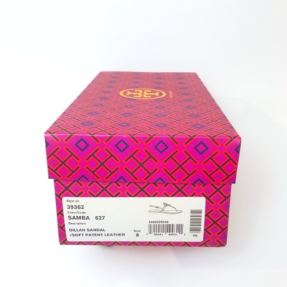 NWT Tory Burch patent leather sandals size 8 - Picture 4 of 12